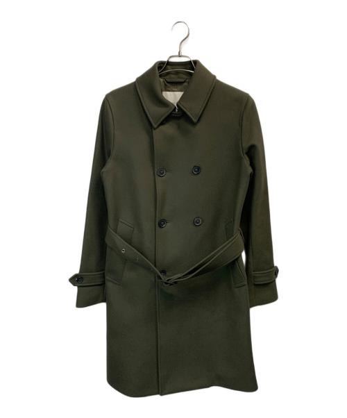 MACKINTOSH（マッキントッシュ）MACKINTOSH (マッキントッシュ) ウールトレンチコート オリーブ サイズ:34の古着・服飾アイテム