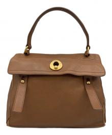 Yves Saint Laurent（イヴサンローラン）の古着「ミューズトゥ ハンドバッグ」｜ブラウン