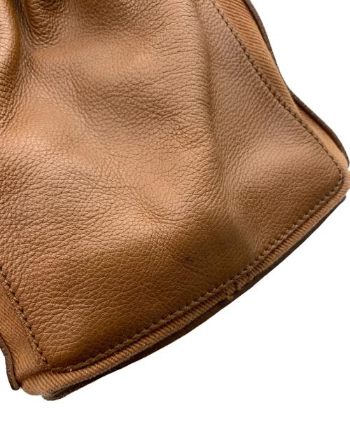 Yves Saint Laurent（イヴサンローラン）Yves Saint Laurent (イヴサンローラン) ミューズトゥ ハンドバッグ ブラウンの古着・服飾アイテム