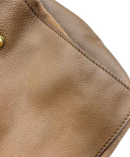 Yves Saint Laurent（イヴサンローラン）Yves Saint Laurent (イヴサンローラン) ミューズトゥ ハンドバッグ ブラウンの古着・服飾アイテム