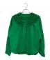 rosy monster（ロージーモンスター）の古着「長袖ブラウス」｜グリーン