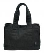 PORTERポーター）の古着「TOTE BAG/トートバッグ」｜グレー