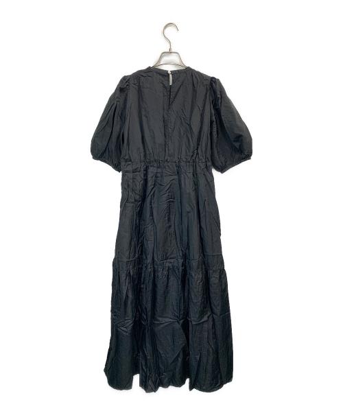 MAISON SPECIAL（メゾンスペシャル）MAISON SPECIAL (メゾンスペシャル) 半袖ワンピース ブラック サイズ:Fの古着・服飾アイテム