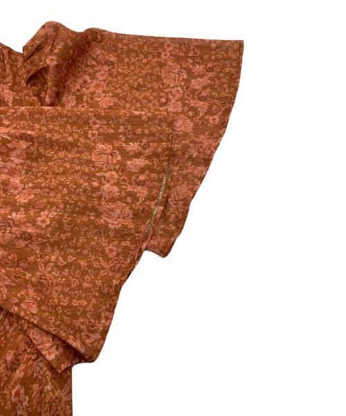 CELFORD（セルフォード）CELFORD (セルフォード) 半袖ワンピース ブラウン サイズ:36の古着・服飾アイテム