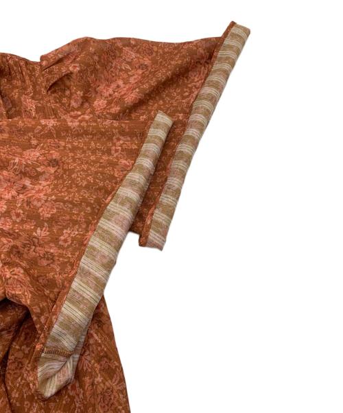 CELFORD（セルフォード）CELFORD (セルフォード) 半袖ワンピース ブラウン サイズ:36の古着・服飾アイテム