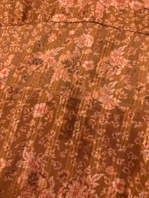 CELFORD（セルフォード）CELFORD (セルフォード) 半袖ワンピース ブラウン サイズ:36の古着・服飾アイテム