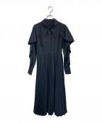 CELFORDセルフォード）の古着「長袖ワンピース」｜ネイビー