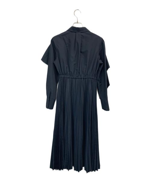 CELFORD（セルフォード）CELFORD (セルフォード) 長袖ワンピース ネイビー サイズ:36の古着・服飾アイテム