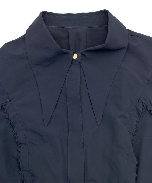 CELFORD（セルフォード）CELFORD (セルフォード) 長袖ワンピース ネイビー サイズ:36の古着・服飾アイテム