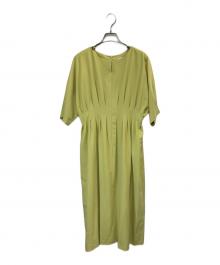 TIARA（ティアラ）の古着「半袖ワンピース」｜イエロー