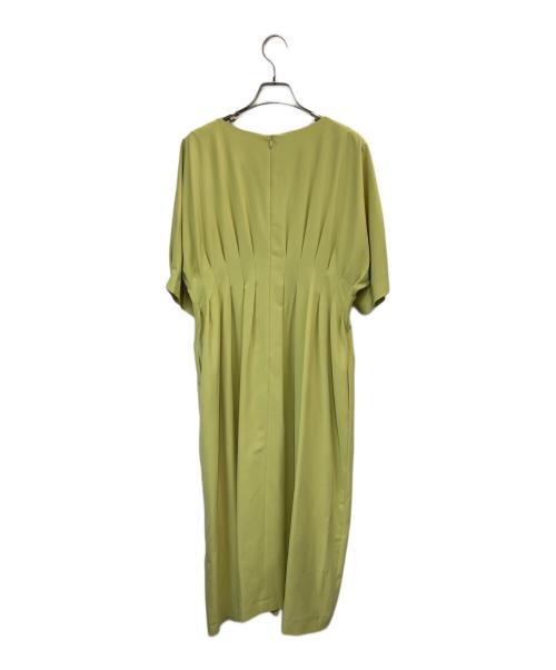 TIARA（ティアラ）TIARA (ティアラ) 半袖ワンピース イエロー サイズ:記載なしの古着・服飾アイテム