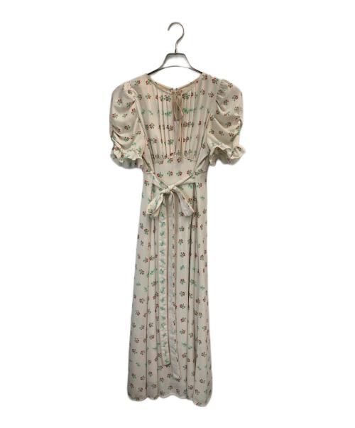 Snidel（スナイデル）Snidel (スナイデル) ミドルワンピース アイボリーの古着・服飾アイテム