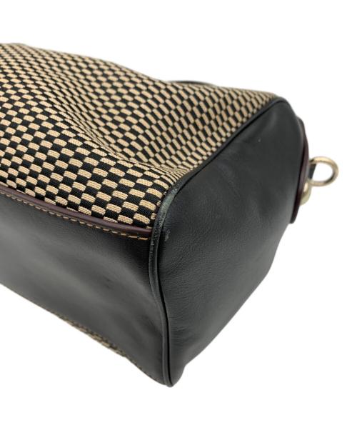 COACH（コーチ）COACH (コーチ) 2WAYバッグ ブラック×ブラウンの古着・服飾アイテム