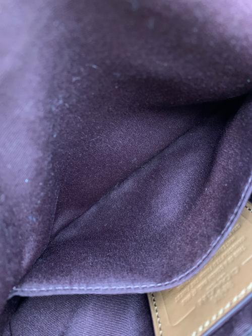 COACH（コーチ）COACH (コーチ) 2WAYバッグ ブラック×ブラウンの古着・服飾アイテム