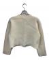anuana (アニュアンス) ラクーンブレンドノーカラーニットジャケット アイボリー サイズ:F：12000円