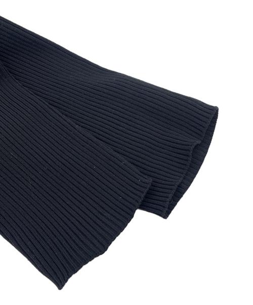 sheller（シェリエ）sheller (シェリエ) 薄手ニット ブラック サイズ:Fの古着・服飾アイテム