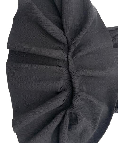 sheller（シェリエ）sheller (シェリエ) 薄手ニット ブラック サイズ:Fの古着・服飾アイテム