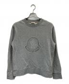 MONCLERモンクレール）の古着「スウェットシャツ」｜グレー