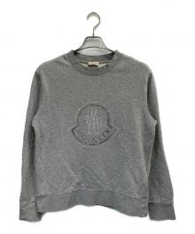 MONCLER（モンクレール）の古着「スウェットシャツ」｜グレー