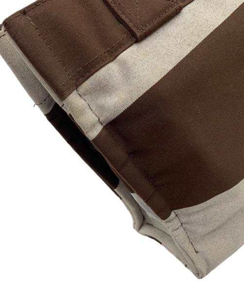 HEAD PORTER（ヘッドポーター）HEAD PORTER (ヘッドポーター) ハンドバッグ ブラウン×ベージュの古着・服飾アイテム