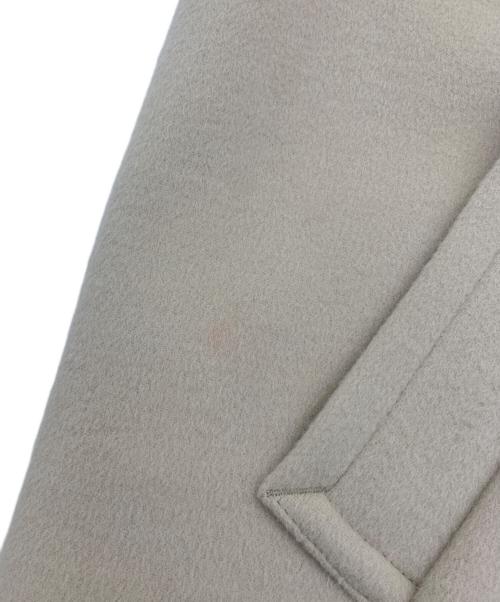 BEAUTY&YOUTH（ビューティーアンドユース）BEAUTY&YOUTH (ビューティーアンドユース) ハミルトンウールブレンド P コート アイボリー サイズ:Sの古着・服飾アイテム