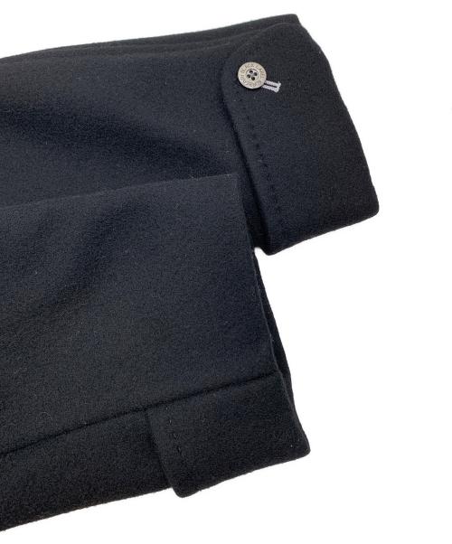 BURBERRY BLACK LABEL（バーバリーブラックレーベル）BURBERRY BLACK LABEL (バーバリーブラックレーベル) Pコート ブラック サイズ:Lの古着・服飾アイテム