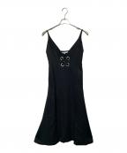 UN3D.アンスリード）の古着「キャミソールワンピース」｜ブラック