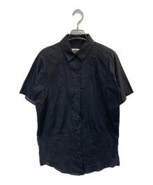 MM6 Maison Margiela（エムエムシックスメゾンマルジェラ）の古着「半袖シャツ」｜ブラック
