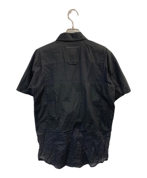 MM6 Maison Margiela（エムエムシックスメゾンマルジェラ）MM6 Maison Margiela (エムエムシックスメゾンマルジェラ) 半袖シャツ ブラック サイズ:42の古着・服飾アイテム
