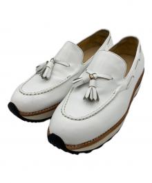 L.A.B BY LONDON BROWN（ラブバイロンドンブラウン）の古着「タッセルシューズ」｜ホワイト