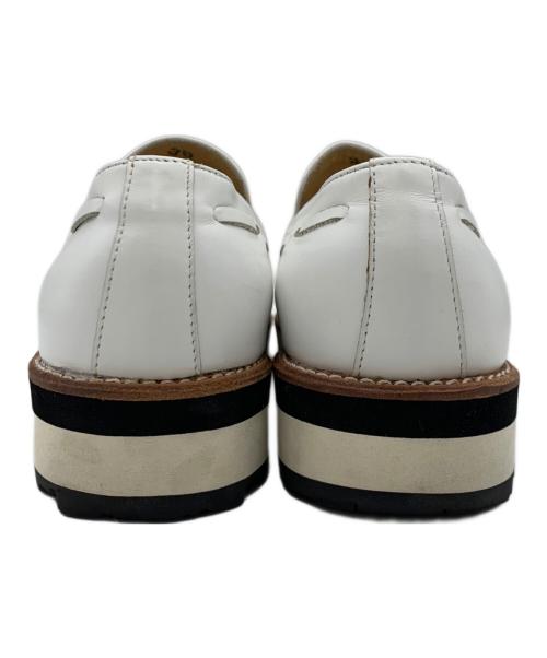 L.A.B BY LONDON BROWN（ラブバイロンドンブラウン）L.A.B BY LONDON BROWN (ラブバイロンドンブラウン) タッセルシューズ ホワイト サイズ:36の古着・服飾アイテム