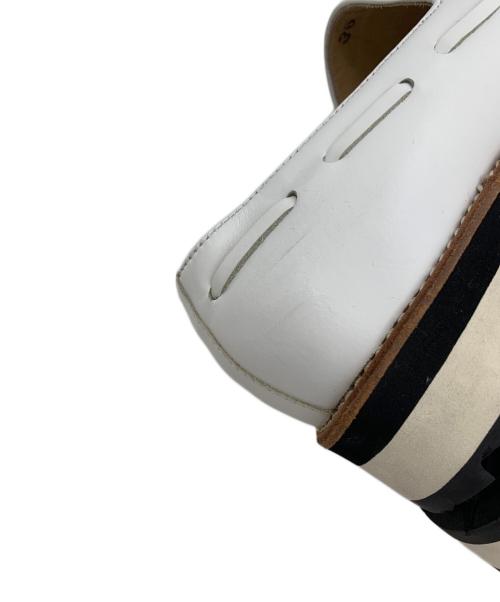 L.A.B BY LONDON BROWN（ラブバイロンドンブラウン）L.A.B BY LONDON BROWN (ラブバイロンドンブラウン) タッセルシューズ ホワイト サイズ:36の古着・服飾アイテム