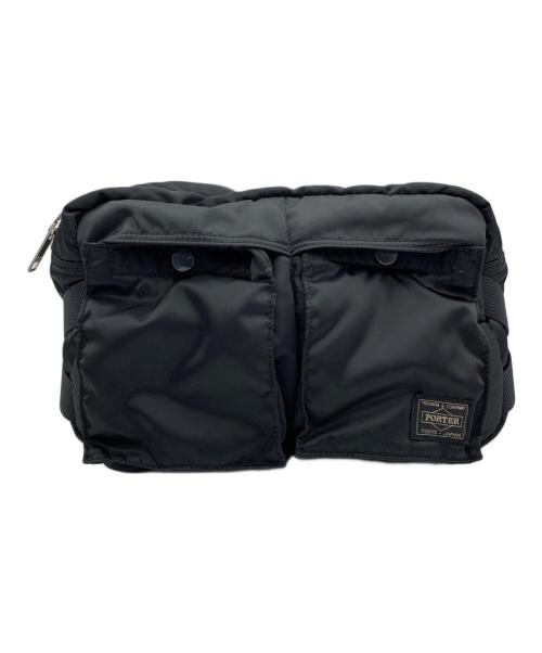 PORTER（ポーター）PORTER (ポーター) HIP BAG ブラックの古着・服飾アイテム