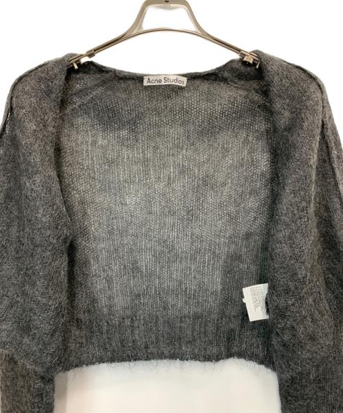 Acne studios（アクネ ストゥディオス）Acne studios (アクネ ストゥディオス) モヘアクロップドニット ブラック サイズ:XSの古着・服飾アイテム