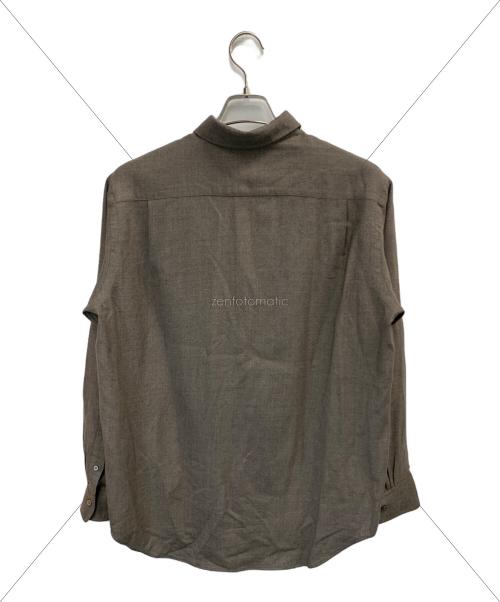 AURALEE（オーラリー）AURALEE (オーラリー) SUPER LIGHT WOOL SHIRT ベージュ サイズ:1の古着・服飾アイテム