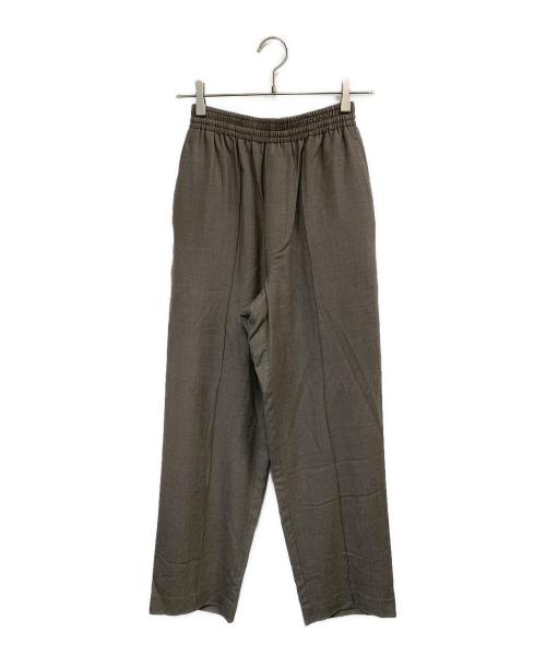 AURALEE（オーラリー）AURALEE (オーラリー) SUPER LIGHT WOOL EASY SLACKS ベージュの古着・服飾アイテム
