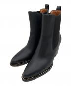 COACHコーチ）の古着「ピアス ブーティ」｜ブラック