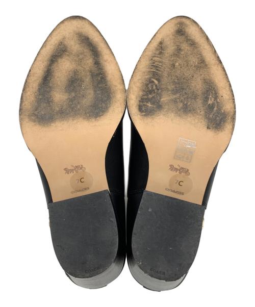 COACH（コーチ）COACH (コーチ) ピアス ブーティ ブラック サイズ:24.0cmの古着・服飾アイテム