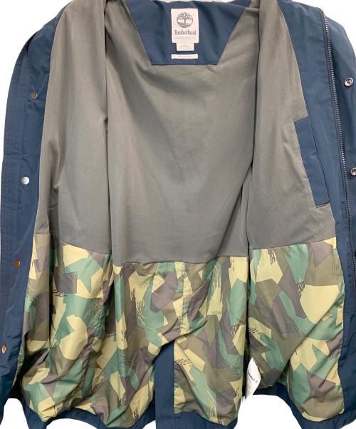 Timberland（ティンバーランド）Timberland (ティンバーランド) ステンカラーコート ネイビー サイズ:Lの古着・服飾アイテム