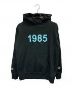 JETLINKジェットリンク）の古着「THE TIME MACHINE 1985 SWEAT SHIRTS」｜ブラック