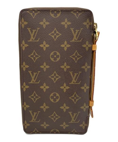 LOUIS VUITTON（ルイ ヴィトン）LOUIS VUITTON (ルイ ヴィトン) オーガナイザードゥ・ヴォワヤージュ ブラウンの古着・服飾アイテム