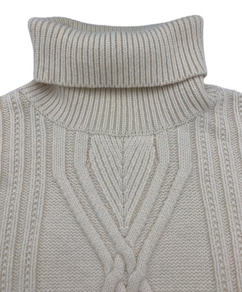 yashiki（ヤシキ）yashiki (ヤシキ) Bankan Turtle Knit ベージュ サイズ:2の古着・服飾アイテム