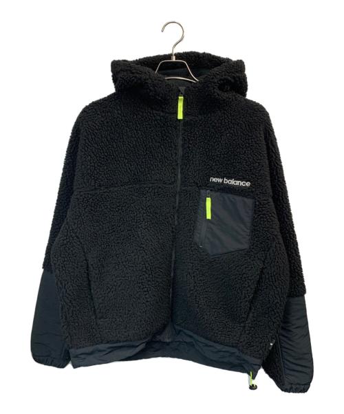 NEW BALANCE（ニューバランス）NEW BALANCE (ニューバランス) フリースジャケット ブラック サイズ:Mの古着・服飾アイテム