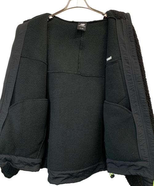 NEW BALANCE（ニューバランス）NEW BALANCE (ニューバランス) フリースジャケット ブラック サイズ:Mの古着・服飾アイテム