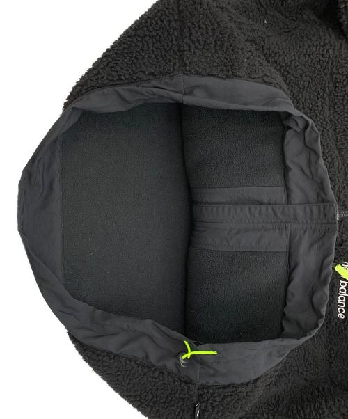 NEW BALANCE（ニューバランス）NEW BALANCE (ニューバランス) フリースジャケット ブラック サイズ:Mの古着・服飾アイテム