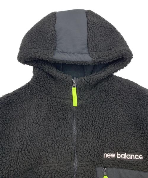 NEW BALANCE（ニューバランス）NEW BALANCE (ニューバランス) フリースジャケット ブラック サイズ:Mの古着・服飾アイテム