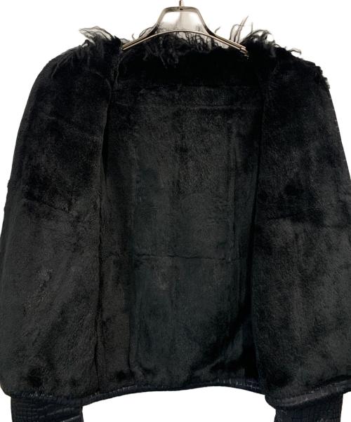 GIANFRANCO FERRE（ジャンフランコフェレ）GIANFRANCO FERRE (ジャンフランコフェレ) ジップアップジャケット ブラック サイズ:44の古着・服飾アイテム