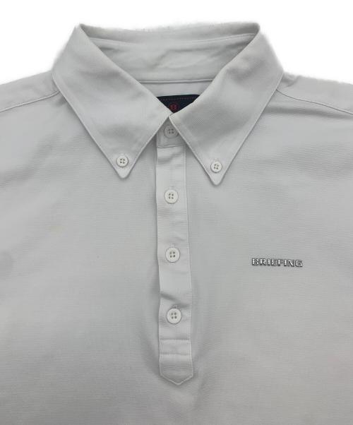 BRIEFING（ブリーフィング）BRIEFING (ブリーフィング) ポロシャツ ホワイト サイズ:Mの古着・服飾アイテム