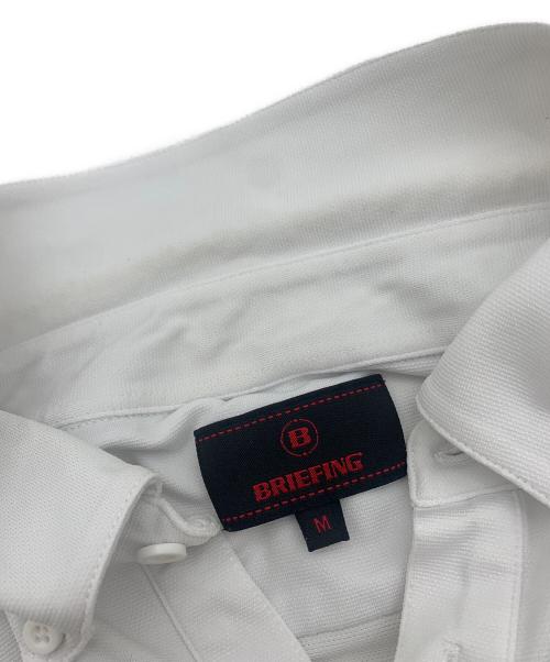BRIEFING（ブリーフィング）BRIEFING (ブリーフィング) ポロシャツ ホワイト サイズ:Mの古着・服飾アイテム