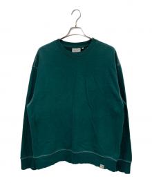 Carhartt WIP（カーハート ワークインプログレス）の古着「スウェットプルオーバー」｜グリーン